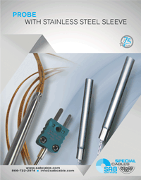 Temperature Probe with Stainless Steel Sleeve Brochure