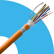 Servo cables for position and speed measurement