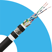 Cable track sensor cables